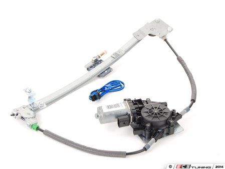 ES#5506 - 443837397D - Window Regulator - Left Front, Includes Motor. - Get those power windows working again. - Primax - Audi