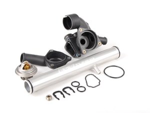 ES#2770828 - VR612VTHKWT2KT - ECS Tuning Water Pipe Kit - Stage 1 - Replace your commonly leaking or failed plastic cooling pieces with this Stage 1 Cooling System Kit - Features ECS billet aluminum water pipe in silver - Assembled By ECS - Volkswagen