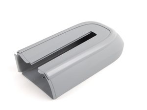 ES#137010 - 52107003546 - Gray Seat Belt Trim Cover - Right - Covers the seat belt trim next to headrest - Genuine BMW - BMW