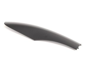 ES#342050 - 3B9860145BB41 - Black Roof Rail Cover - Left Front - For the black roof rails from non-W8 models - Genuine Volkswagen Audi - Volkswagen