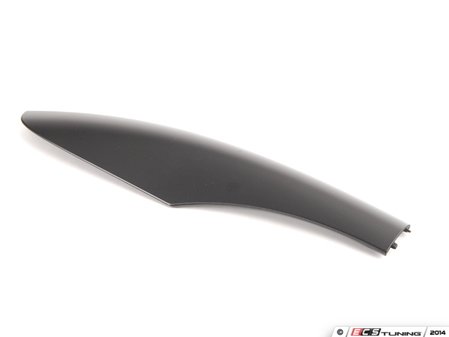 ES#342050 - 3B9860145BB41 - Black Roof Rail Cover - Left Front - For the black roof rails from non-W8 models - Genuine Volkswagen Audi - Volkswagen