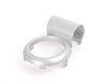 ES#82384 - 51166958355 - Rear trim Ring Silver - Armrest - Mounts to the factory rear armrest at the cupholder - Genuine MINI - MINI