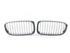 ES#2702590 - 51137263479KT - Modern Line Kidney Grille Set - Satin aluminum finish - Genuine BMW - BMW