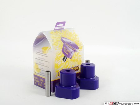 ES#2651002 - PFR85-206x2 - Performance Polyurethane Rear Beam Bushing Set - A more planted subframe means a more planted rear end and better handling - Powerflex - Volkswagen