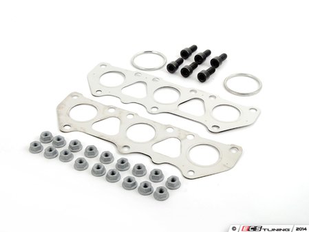 ES#2598200 - 078253039GKT2 - Manifold / Header Installation Kit - No need to worry about lost or failed hardware - Assembled By ECS - Audi