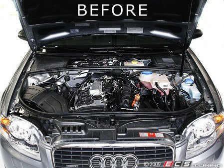 ES#6771 - 8e0198000 - Engine Cover Kit - (NO LONGER AVAILABLE) - Includes engine cover, battery/rain tray & left side engine compartment cover - Genuine Volkswagen Audi - 