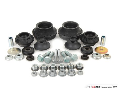 ES#2766102 - 1H0498001KT - ECS Cup Kit/Coilover Installation Kit  - Includes all the necessary suspension parts that should be replaced while installing new shocks/struts or coilovers - Assembled By ECS - Volkswagen