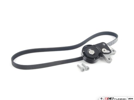 ES#2762331 - 079903133RKT1 - Accessory Belt Kit - Belt service kit includes belt, tensioner, & hardware to keep your belt where it should be! - Assembled By ECS - Audi