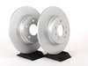 ES#2763163 - 34116757746KT11 - Rear Brake Service Kit - Featuring ECS V5 coated rotors and ECS DD23 "Daily Driver" ceramic pads. - Assembled By ECS - BMW
