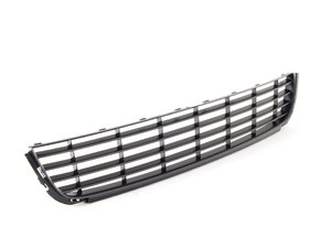 ES#1598740 - 1K9853677A9B9 - Bumper Cover Grille - Satin Black - Genuine Volkswagen Audi - Volkswagen