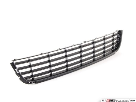 ES#1598740 - 1K9853677A9B9 - Bumper Cover Grille - Satin Black - Genuine Volkswagen Audi - Volkswagen