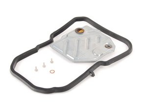 ES#2748119 - 2012710380KT - Automatic Transmission Filter And Gasket Kit - Includes transmission filter, oil pan gasket, oil filter mounting screws, and oil drain plug gasket - Genuine Mercedes Benz - Mercedes Benz