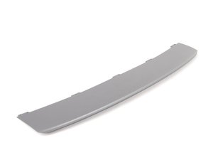 ES#391089 - 4F0807110C1RR - Front Lower Lip Spoiler - Platinum Grey - Accent your grille with this lower spoiler - Genuine Volkswagen Audi - Audi