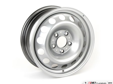 ES#2498885 - 36109803650 - Steel Wheel - Silver - Priced Each - 16 x 6.5 , Et46, 5x120 bolt pattern. Also know as steelies. - Genuine MINI - MINI