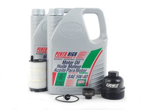 ES#2772011 - 079198405EKT - Oil Service Kit - With ECS Magnetic Drain Plug & Billet Oil Filter Housing with Removal Tool - Includes everything required for an oil change plus ECS' magnetic drain plug and billet oil filter housing with the 32mm socket - Assembled By ECS - Audi