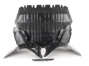ES#2618871 - 1K0825237AEKT1 - Weather Protection Package - Stage 1 - Includes a replacement belly pan, lower fender liners, and all necessary hardware - Genuine Volkswagen Audi - Volkswagen