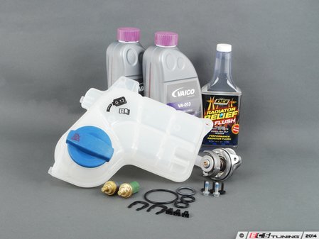 ES#2608176 - 06C121111CKT2 - Cooling System Refresh Kit - Level 2 - Replace your thermostat, temp sensors, and expansion tank after performing a proper coolant system flush! - Assembled By ECS - Audi