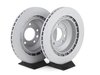 ES#2602365 - 95535140300PEKT - Performance Front & Rear Brake Service Kit - Featuring Zimmerman Z-Coated rotors and EBC YellowStuff brake pads - Assembled By ECS - Porsche
