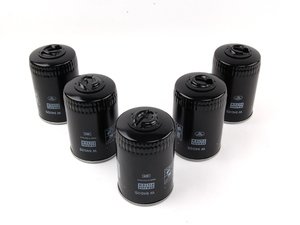 ES#3953 - W940.25 5PACK - Oil Filter - Pack Of 5 - Stock up for future maintenance! (Larger capacity oil filter) - Mann - Audi Volkswagen