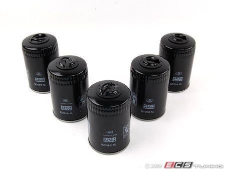 ES#3953 - W940.25 5PACK - Oil Filter - Pack Of 5 - Stock up for future maintenance! (Larger capacity oil filter) - Mann - Audi Volkswagen