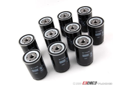 ES#769 - W719.25 10PK - Oil Filter - Pack Of 10 - Stock up for future maintenance and save! - Mann - Audi Volkswagen