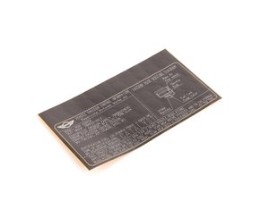 ES#185010 - 71222756225 - LABEL - Genuine MINI - MINI