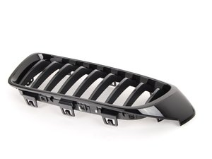 ES#2706870 - 51712336813 - BMW Performance Kidney Grille - Left  - (NO LONGER AVAILABLE) - High gloss shadowline grille to give your car the visual edge - Genuine BMW M Performance - 