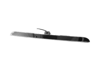 Chrome Hatch Handle - With Key Button