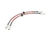 ES#2608378 - 002435ECSKT - Exact-Fit Stainless Steel Brake Lines - Kit - DOT-compliant kit to improve pedal feel in your vehicle : Vehicles from 4/2003 on. - ECS - MINI