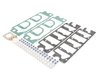 ES#2649915 - 93010590201 - Valve Cover Gasket Set - Includes upper and lower gaskets, oil sump gaskets, and hardware. - OEM - Porsche