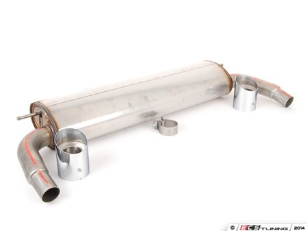 ES#2530864 - 18302239423 - JCW Rear Muffler - Rear exhaust section for the JCW exhaust upgrade system - Genuine MINI - MINI