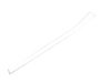 ES#98240 - 51412695578 - Matte Chrome Front Door Trim Insert - Right - Found at the top of the door panel - Genuine BMW - BMW