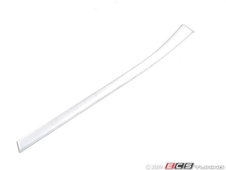 ES#98240 - 51412695578 - Matte Chrome Front Door Trim Insert - Right - Found at the top of the door panel - Genuine BMW - BMW