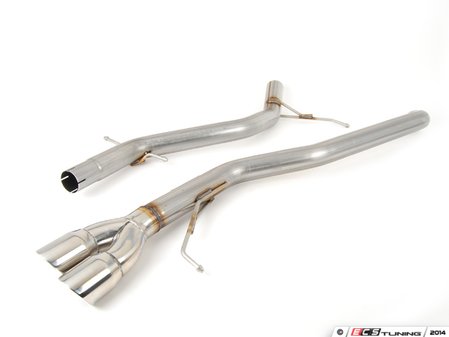 ES#2532615 - 49-46401 - Stainless steel Cat-back exhaust system - Upgrade your exhaust system. 2.5" pipes with 3" tips - AFE - Volkswagen