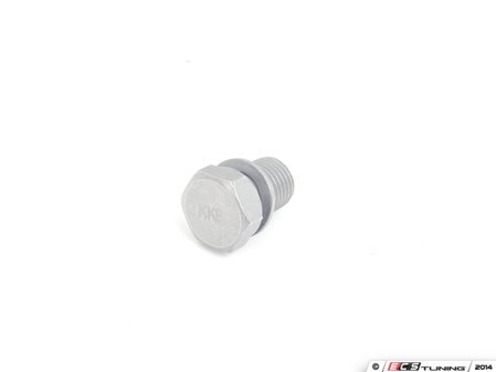 ES#513369 - N90813202 - Oil Drain Plug - Includes crush washer. M14x1.5 - Genuine Volkswagen Audi - Audi Volkswagen