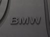 ES#2706472 - 51472348158 - Basic Line Rubber Floor Mat Set - rear - Protects your floor and carpet from moisture - Genuine BMW - BMW