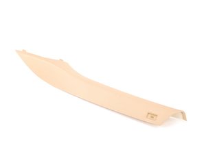 ES#206210 - 51433449931 - E83 Sand Beige A-Pillar Trim - Left - Replacement interior A-pillar trim - Genuine BMW - BMW