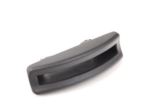 ES#2554099 - 6R388160782V - Backrest Handle Trim - Left - Black backrest handle guide piece - Genuine Volkswagen Audi - Volkswagen