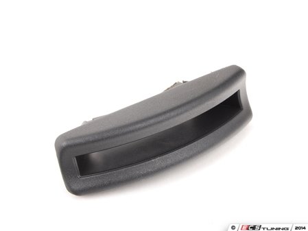 ES#2554099 - 6R388160782V - Backrest Handle Trim - Left - Black backrest handle guide piece - Genuine Volkswagen Audi - Volkswagen