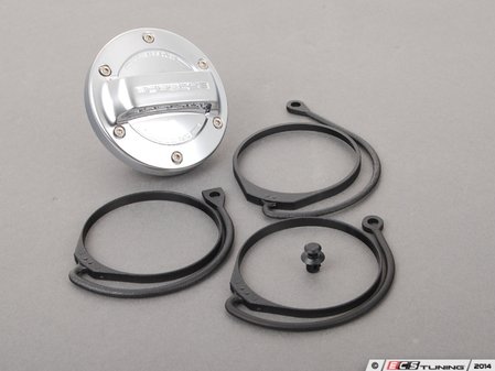 Genuine Porsche - 00004400191 - Aluminum-Look Fuel Tank Cap