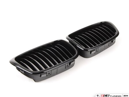 ES#2739721 - BM01-3901-BK - Blackout Grille Set - Gloss Black - Add style and individuality to your BMW in minutes! - ECS - BMW
