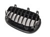 ES#2739666 - BM01-6001N-BK - Blackout Grille Set - Gloss Black - (NO LONGER AVAILABLE) - Add style and individuality to your BMW in minutes! Curved style. - ECS - 