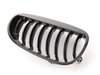 ES#2739666 - BM01-6001N-BK - Blackout Grille Set - Gloss Black - (NO LONGER AVAILABLE) - Add style and individuality to your BMW in minutes! Curved style. - ECS - 