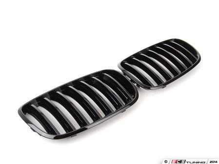 ES#2702980 - BM01-7001-BK - E71 X6 Blackout Grille Set - Gloss Black - E70  - Add style and individuality to your BMW in minutes! - ECS - BMW