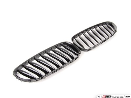 ES#2702983 - BM01-8503-BK - blackout Grille Set - gloss Black - (NO LONGER AVAILABLE) - Add style and individuality to your BMW in minutes! - ECS - 
