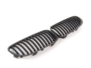 ES#2739656 - BM01-9210-B - Blackout Grille Set - Matte Black - Add style and individuality to your BMW in minutes! - ECS - BMW