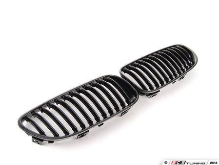 ES#2702977 - BM01-9210-BK - Blackout Grille Set - Gloss Black  - Add style and individuality to your BMW in minutes! - ECS - BMW