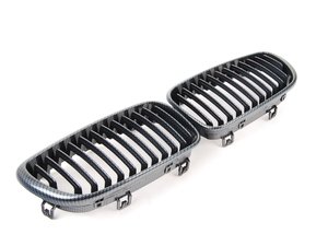 ES#2739652 - BM01-8708-CB - blackout Grille Set - Carbon Fiber Look - (NO LONGER AVAILABLE) - Add style and individuality to your BMW in minutes - ECS - 