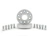 ES#1275 - 502555711 - TRAK+ Wheel Adapter Pair - 25mm - Bolts to your 57.1mm hub with supplied bolts which allows you to reuse your factory lug bolts! - H&R - Audi Volkswagen