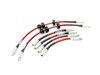 ES#2602372 - 002570ECSKT - Exact-Fit Stainless Steel Brake Lines - Complete Kit - DOT-compliant 6 line kit to improve pedal feel in your vehicle. - ECS - BMW